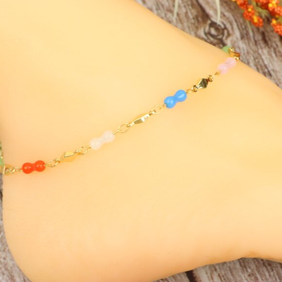 "Dainty Anklet for Women – Elegant Everyday Jewelry & Perfect Gift | MLCRC1211 - Picture 9 of 10